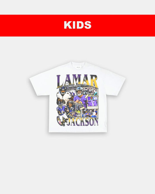 LAMAR JACKSON - KIDS TEE - VIP - GAME CHANGERS TEE