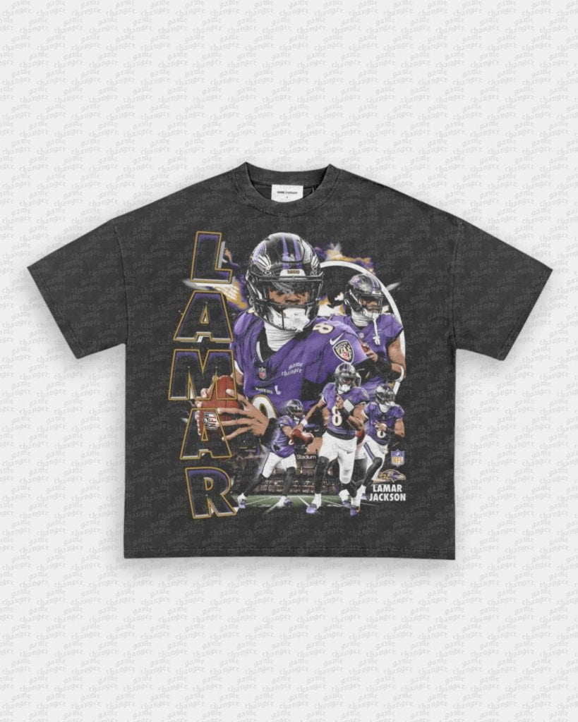 LAMAR JACKSON V4 TEE - VIP - GAME CHANGERS - GAME CHANGERS GRAPHIC TEE
