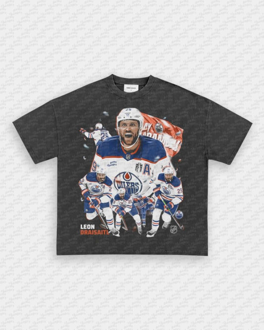LEON DRAISAITL V2 TEE - VIP - GAME CHANGERS - GAME CHANGERS GRAPHIC TEE