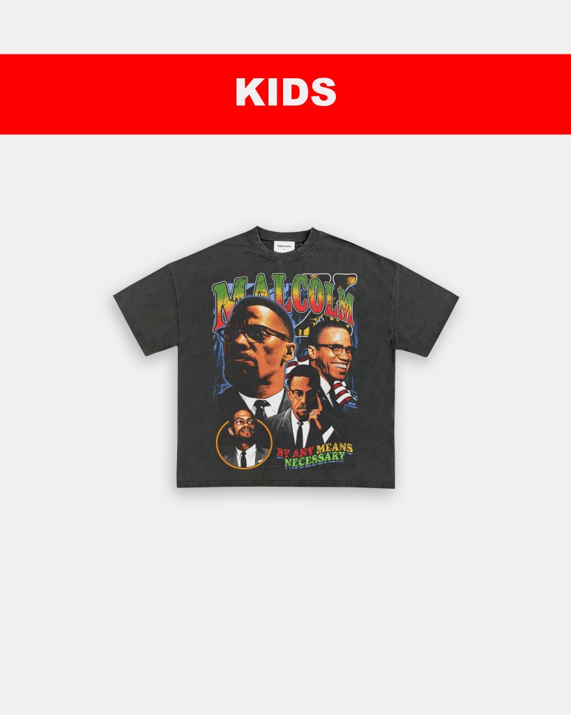 MALCOLM X - KIDS TEE - VIP - GAME CHANGERS TEE