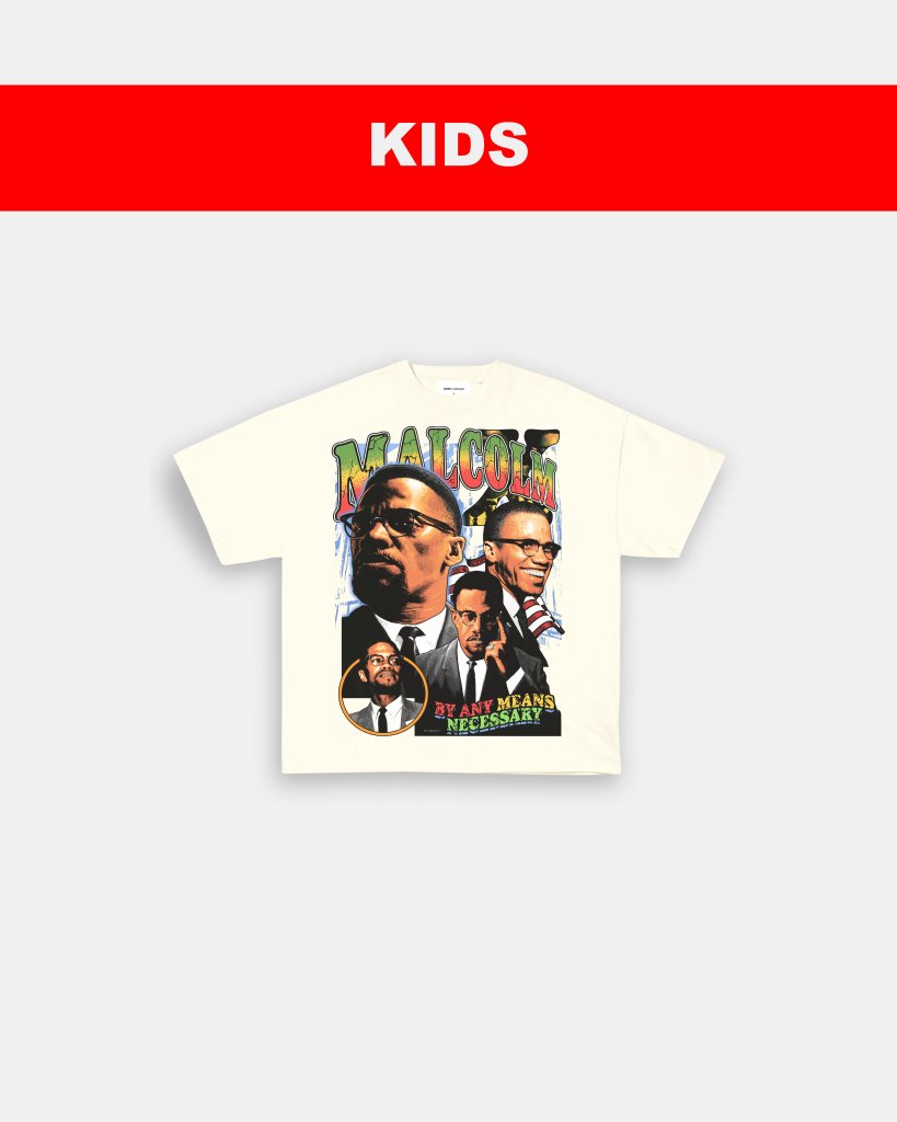 MALCOLM X - KIDS TEE - VIP - GAME CHANGERS TEE