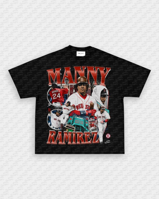 MANNY RAMIREZ TEE - VIP - GAME CHANGERS - GAME CHANGERS GRAPHIC TEE