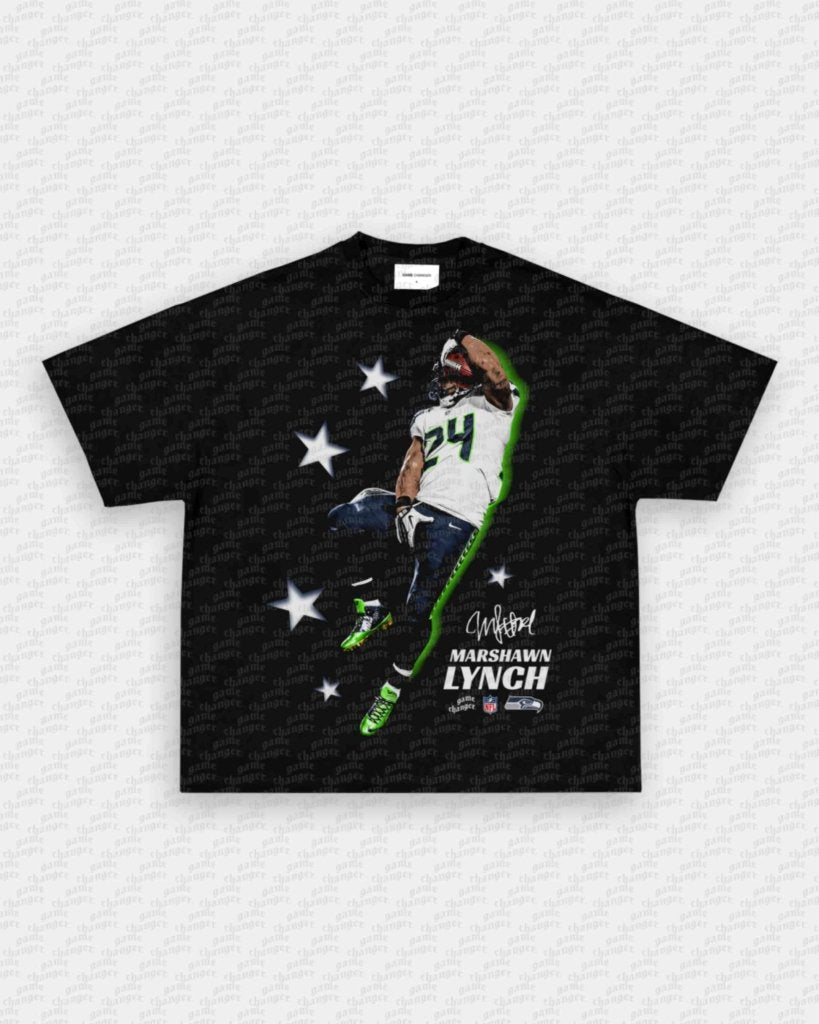 MARSHAWN LYNCH V2 TEE - VIP - GAME CHANGERS - GAME CHANGERS GRAPHIC TEE