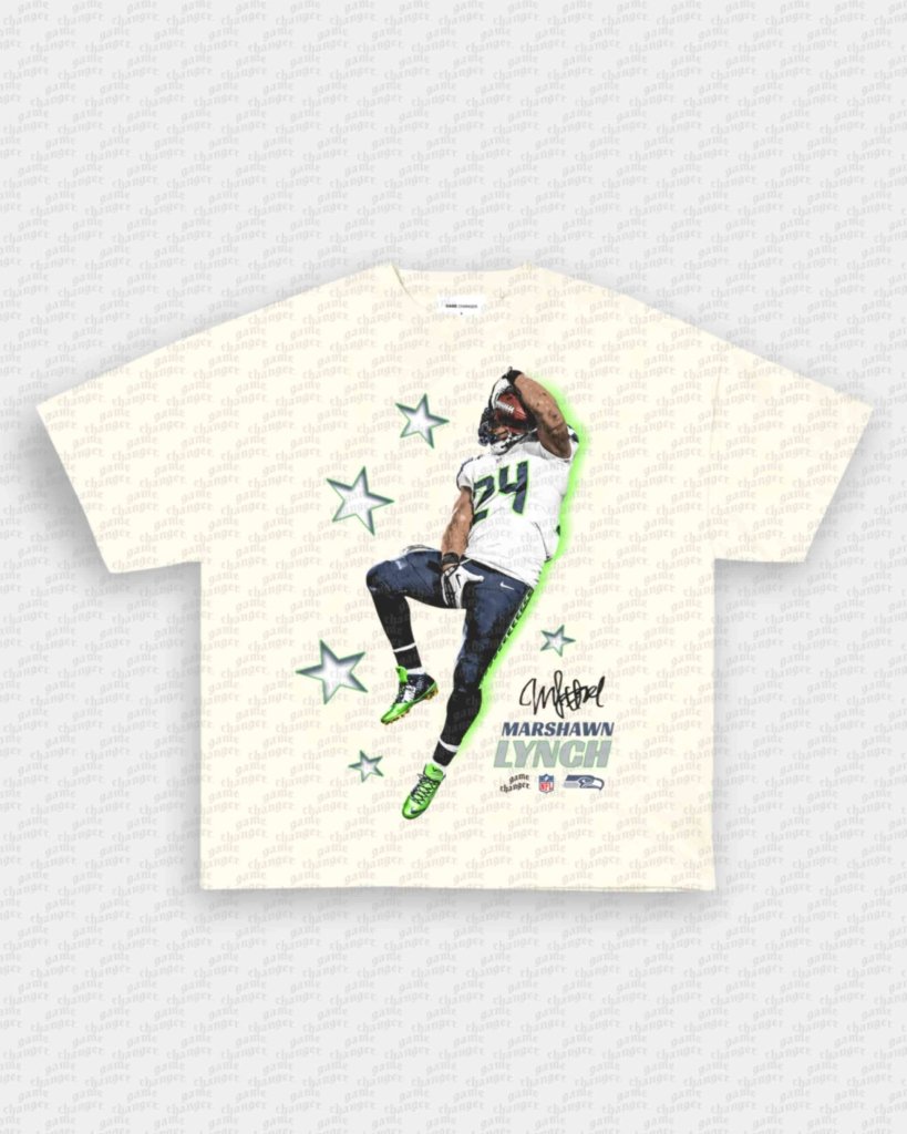 MARSHAWN LYNCH V2 TEE - VIP - GAME CHANGERS - GAME CHANGERS GRAPHIC TEE