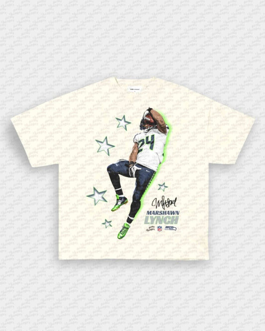 MARSHAWN LYNCH V2 TEE - VIP - GAME CHANGERS - GAME CHANGERS GRAPHIC TEE