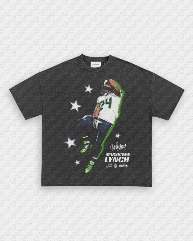 MARSHAWN LYNCH V2 TEE - VIP - GAME CHANGERS - GAME CHANGERS GRAPHIC TEE