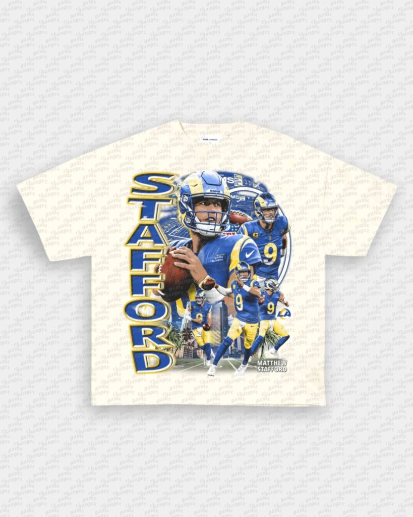 MATTHEW STAFFORD V2 TEE - VIP - GAME CHANGERS - GAME CHANGERS GRAPHIC TEE