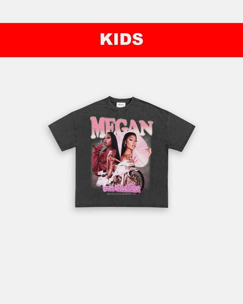 MEGAN THEE STALION - KIDS TEE - VIP - GAME CHANGERS TEE