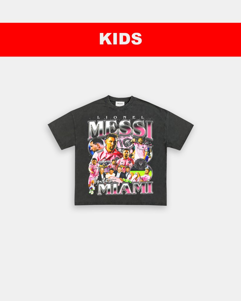 MESSI - INTER MIAMI - KIDS TEE - VIP - GAME CHANGERS TEE