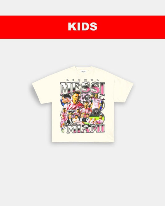 MESSI - INTER MIAMI - KIDS TEE - VIP - GAME CHANGERS TEE