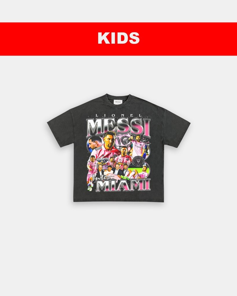 MESSI - INTER MIAMI - KIDS TEE - VIP - GAME CHANGERS TEE