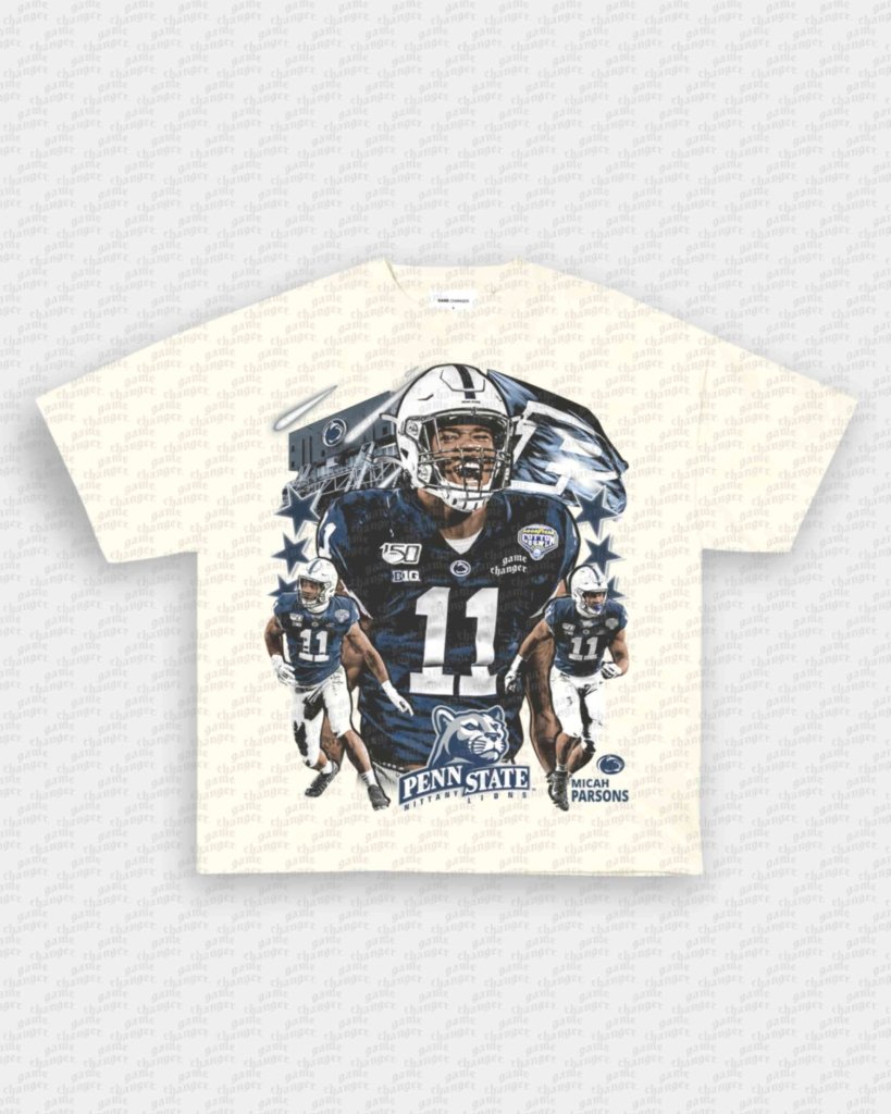 MICAH PARSONS - PENN STATE TEE - VIP - GAME CHANGERS - GAME CHANGERS GRAPHIC TEE