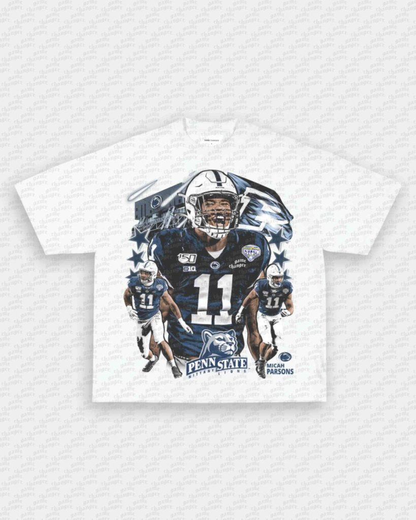 MICAH PARSONS - PENN STATE TEE - VIP - GAME CHANGERS - GAME CHANGERS GRAPHIC TEE