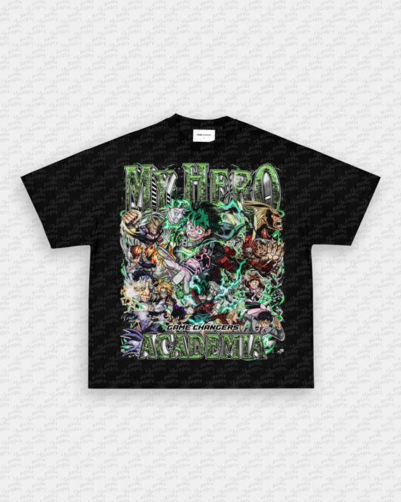 MY HERO ACADEMIA TEE - VIP - GAME CHANGERS - GAME CHANGERS GRAPHIC TEE