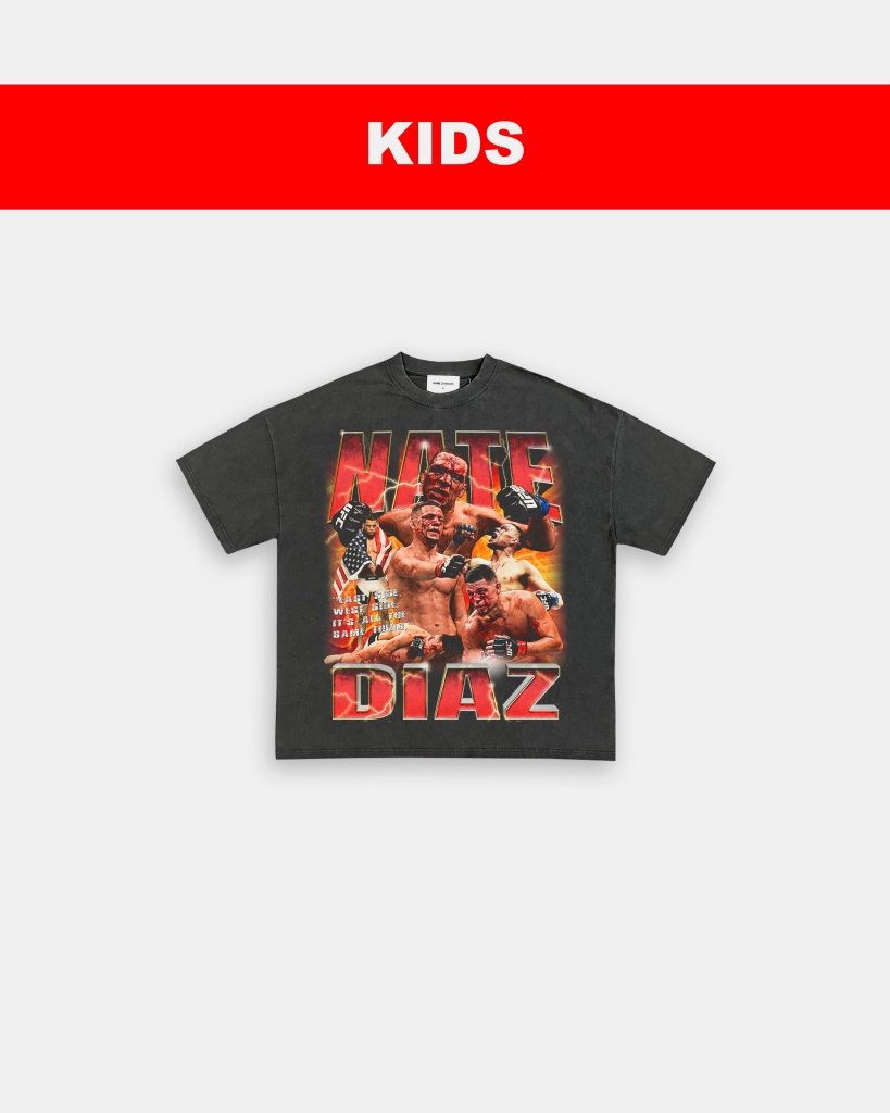 NATE DIAZ 2 - KIDS TEE - VIP - GAME CHANGERS TEE
