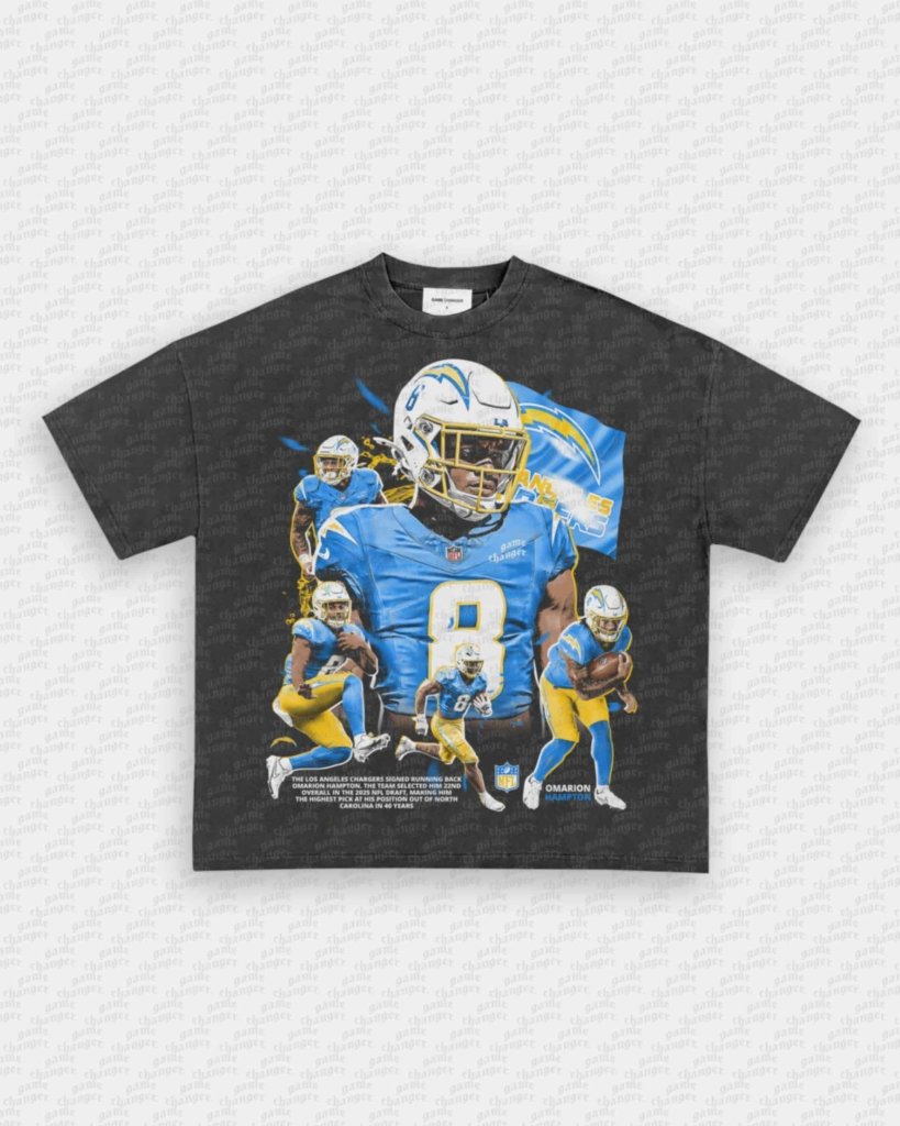 OMARION HAMPTON TEE - VIP - GAME CHANGERS - GAME CHANGERS GRAPHIC TEE