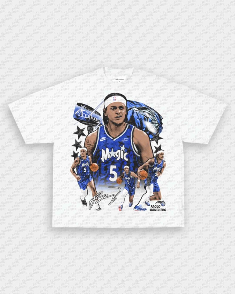 PAOLO BANCHERO V2 TEE - VIP - GAME CHANGERS - GAME CHANGERS GRAPHIC TEE