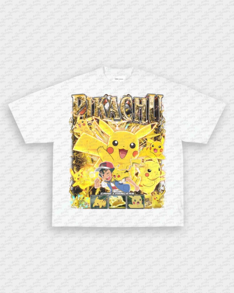 PIKACHU V3 TEE - VIP - GAME CHANGERS - GAME CHANGERS GRAPHIC TEE
