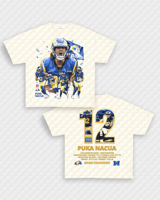 PUKA NACUA V5 TEE - VIP - GAME CHANGERS - GAME CHANGERS GRAPHIC TEE
