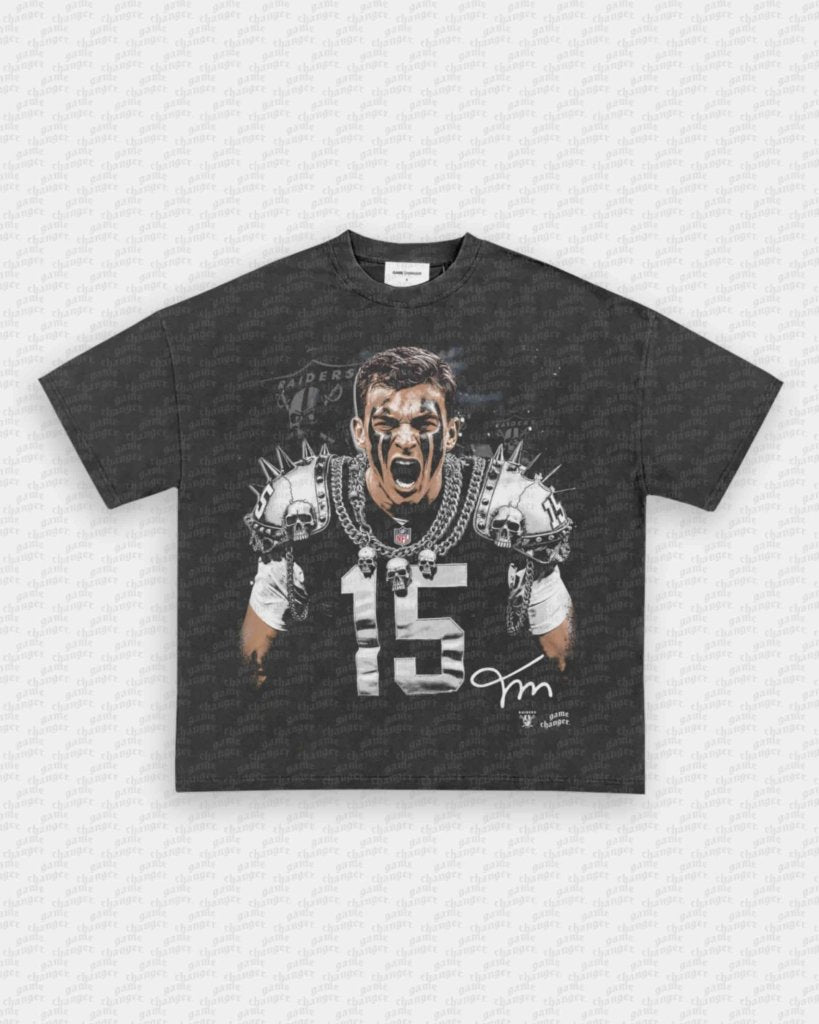 RAIDERS MENDOZA V2 TEE - VIP - GAME CHANGERS - GAME CHANGERS GRAPHIC TEE
