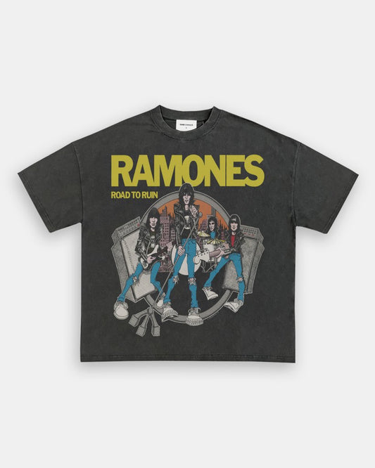 RAMONES ROAD TO RUIN TEE - VIP - GAME CHANGERS - GAME CHANGERS GRAPHIC TEE