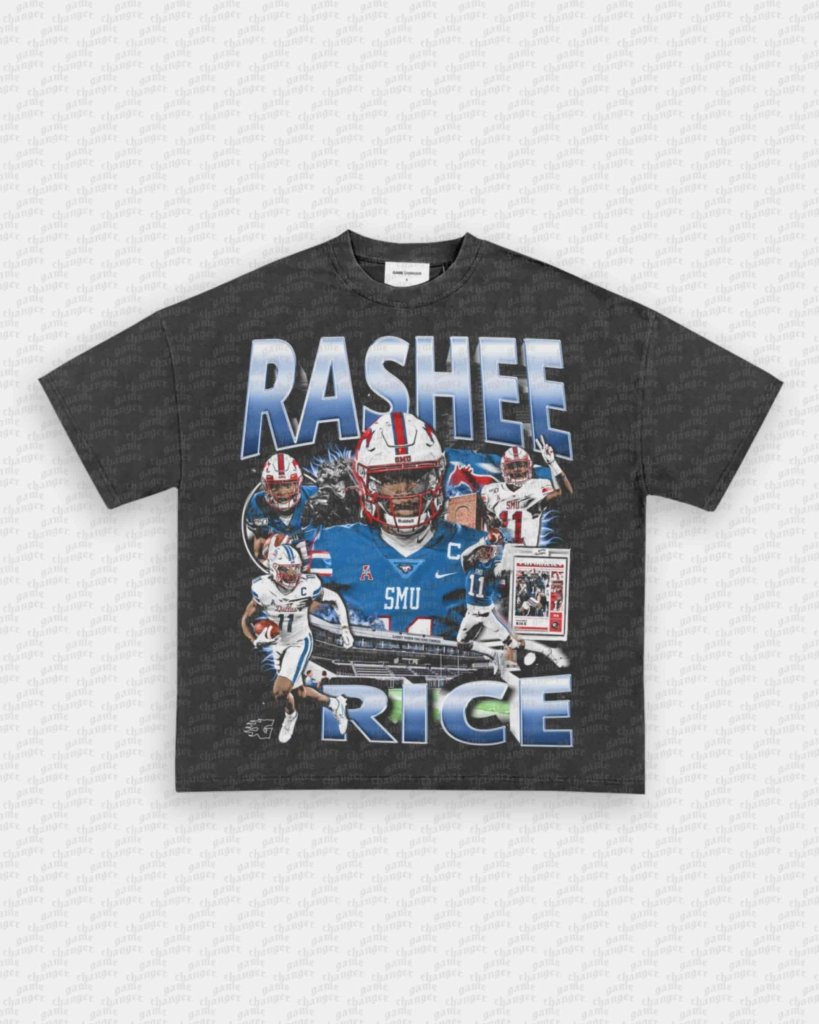 RASHEE RICE - SMU TEE - VIP - GAME CHANGERS - GAME CHANGERS GRAPHIC TEE