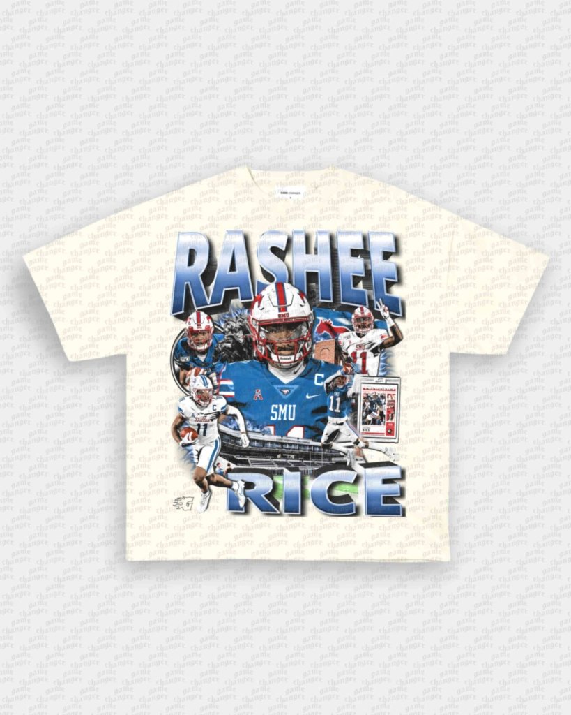 RASHEE RICE - SMU TEE - VIP - GAME CHANGERS - GAME CHANGERS GRAPHIC TEE