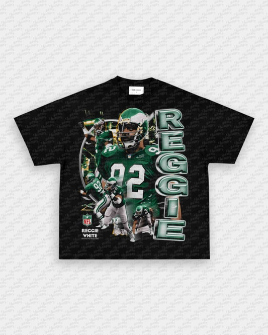 REGGIE WHITE TEE - VIP - GAME CHANGERS - GAME CHANGERS GRAPHIC TEE