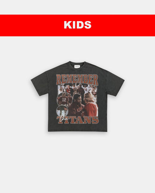 REMEMBER THE TITANS V2 - KIDS TEE - VIP - GAME CHANGERS TEE