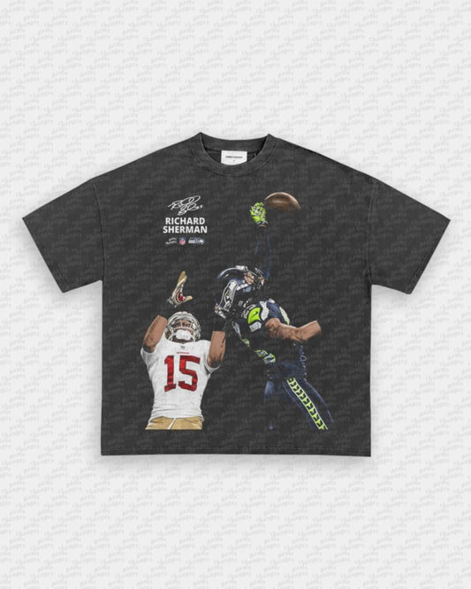RICHARD SHERMAN V2 TEE - VIP - GAME CHANGERS - GAME CHANGERS GRAPHIC TEE
