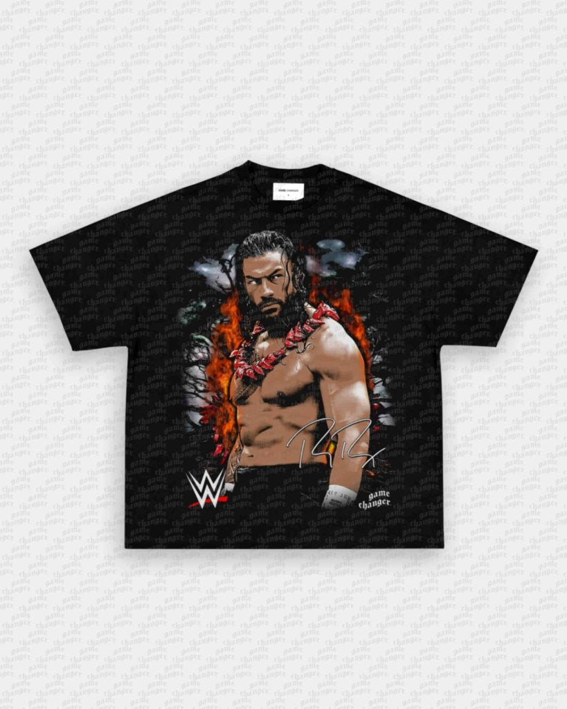 ROMAN REIGNS V6 TEE - VIP - GAME CHANGERS - GAME CHANGERS GRAPHIC TEE