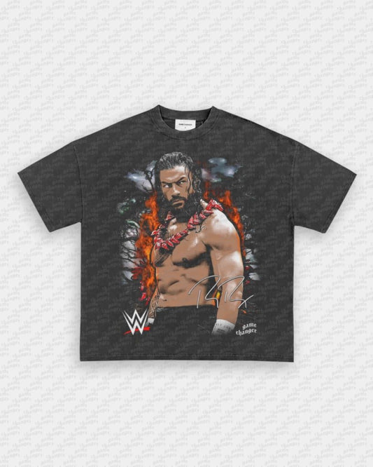 ROMAN REIGNS V6 TEE - VIP - GAME CHANGERS - GAME CHANGERS GRAPHIC TEE