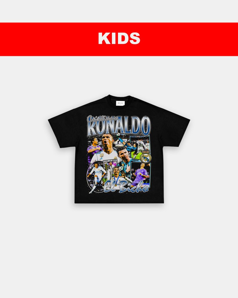 RONALDO REAL MADRID - KIDS TEE - VIP - GAME CHANGERS TEE