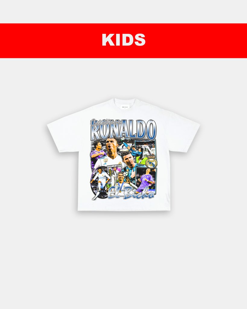 RONALDO REAL MADRID - KIDS TEE - VIP - GAME CHANGERS TEE