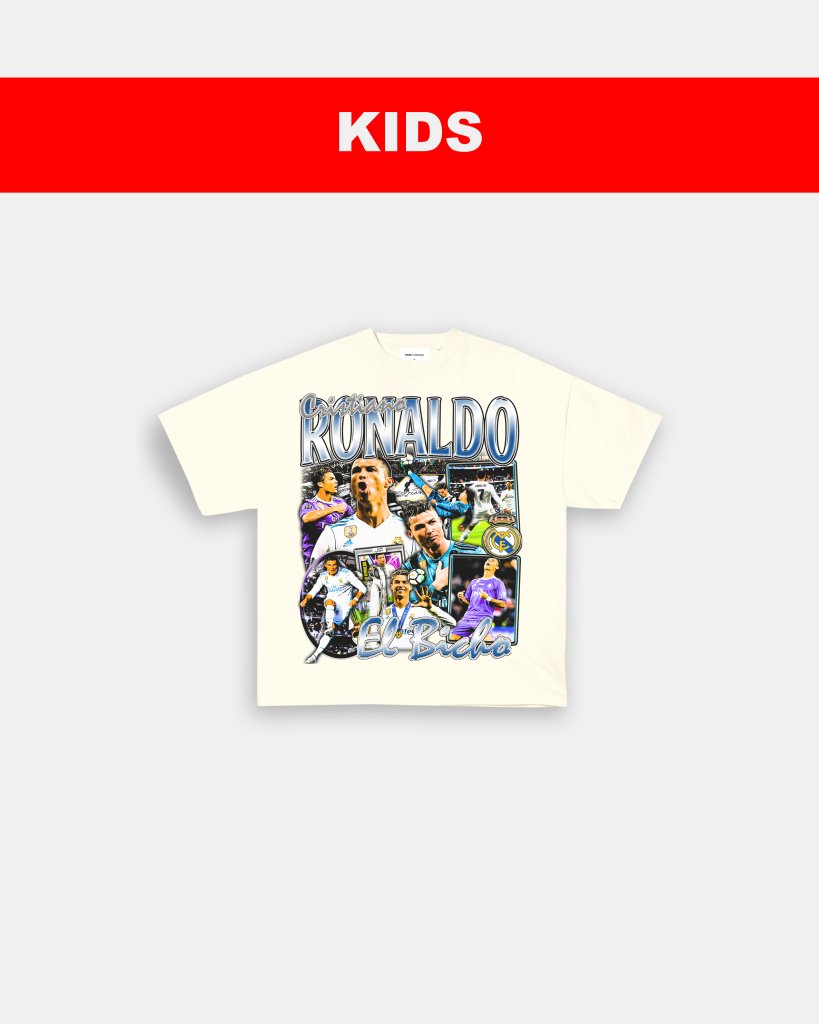 RONALDO REAL MADRID - KIDS TEE - VIP - GAME CHANGERS TEE