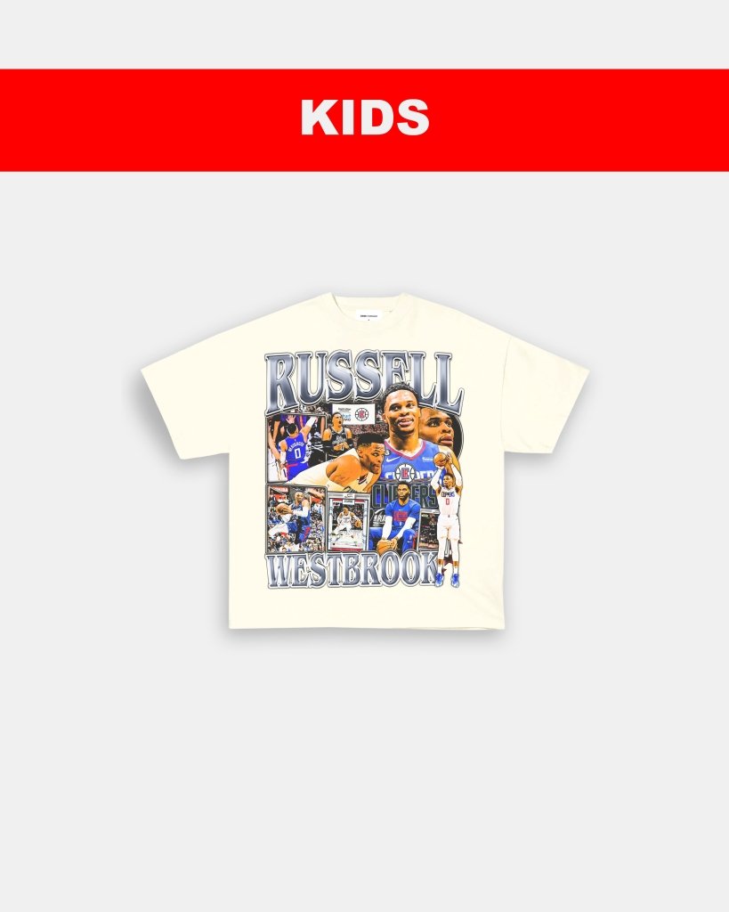 RUSSELL WESTBROOK - CLIPPERS - KIDS TEE - VIP - GAME CHANGERS TEE