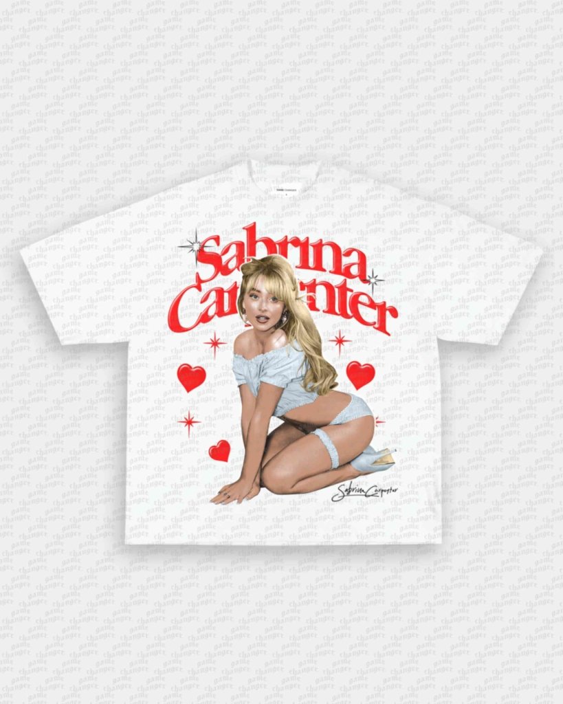 SABRINA CARPENTER V3 TEE - VIP - GAME CHANGERS - GAME CHANGERS GRAPHIC TEE