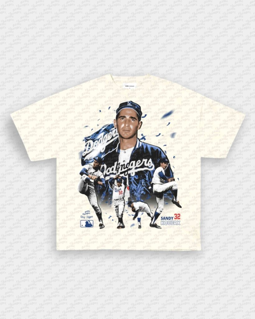 SANDY KAUFAX TEE - VIP - GAME CHANGERS - GAME CHANGERS GRAPHIC TEE