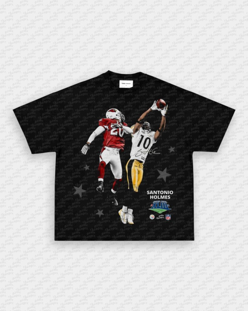 SANTONIO HOLMES TEE - VIP - GAME CHANGERS - GAME CHANGERS GRAPHIC TEE
