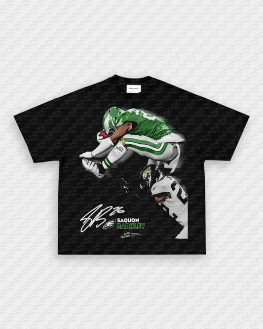 SAQUON REVERSE HURDLE TEE - VIP - GAME CHANGERS GRAPHIC TEE