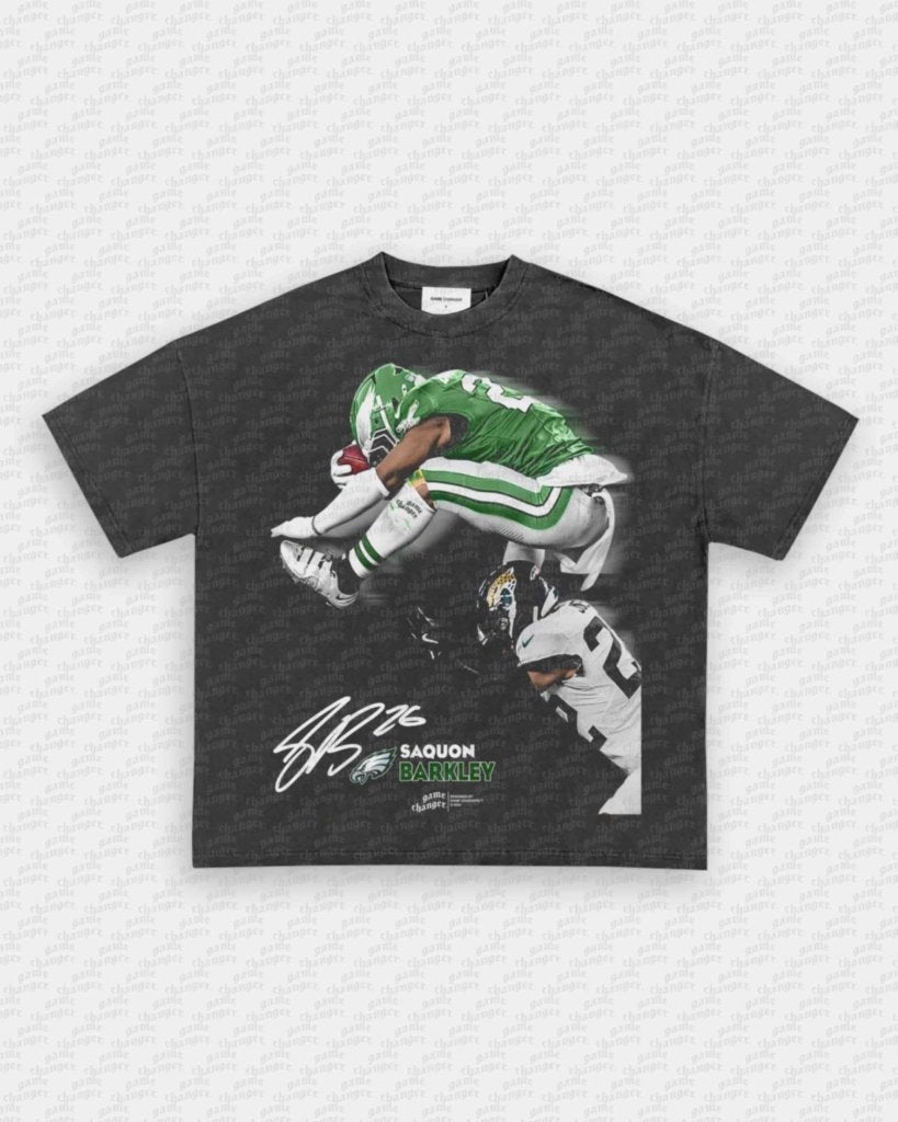 SAQUON REVERSE HURDLE TEE - VIP - GAME CHANGERS GRAPHIC TEE