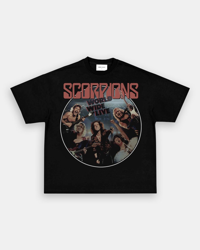 SCORPIONS WORLDWIDE TEE - VIP - GAME CHANGERS - GAME CHANGERS GRAPHIC TEE