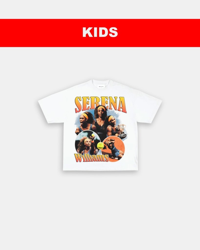 SERENA WILLIAMS V2 - KIDS TEE - VIP - GAME CHANGERS TEE