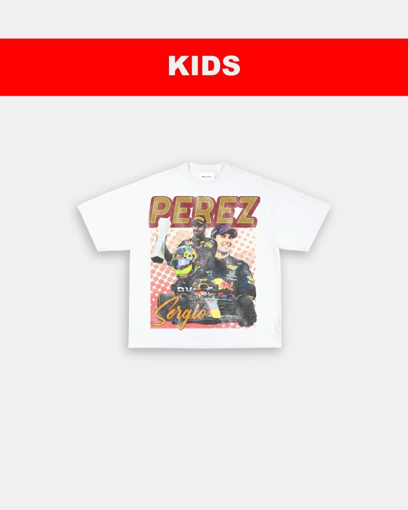 SERGIO PEREZ - KIDS TEE - VIP - GAME CHANGERS TEE