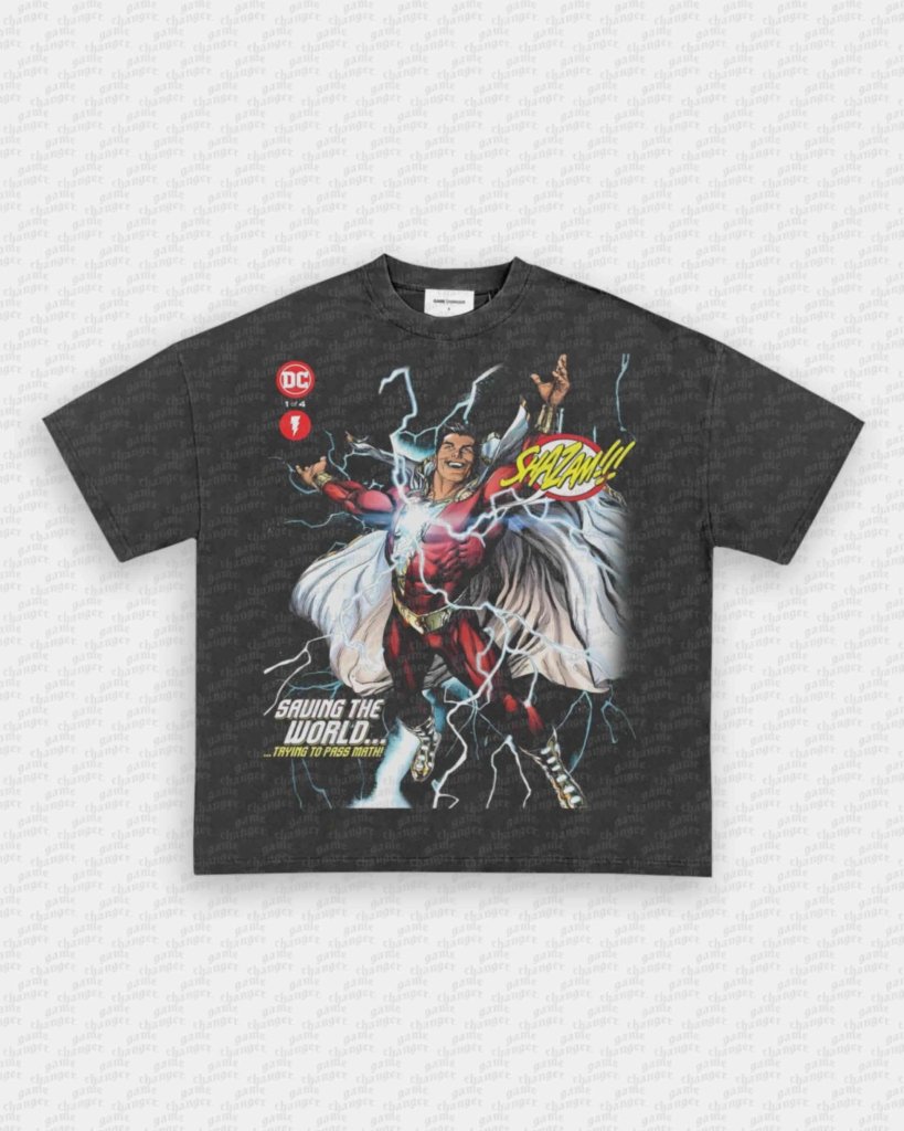 SHAZAM V2 TEE - VIP - GAME CHANGERS - GAME CHANGERS GRAPHIC TEE