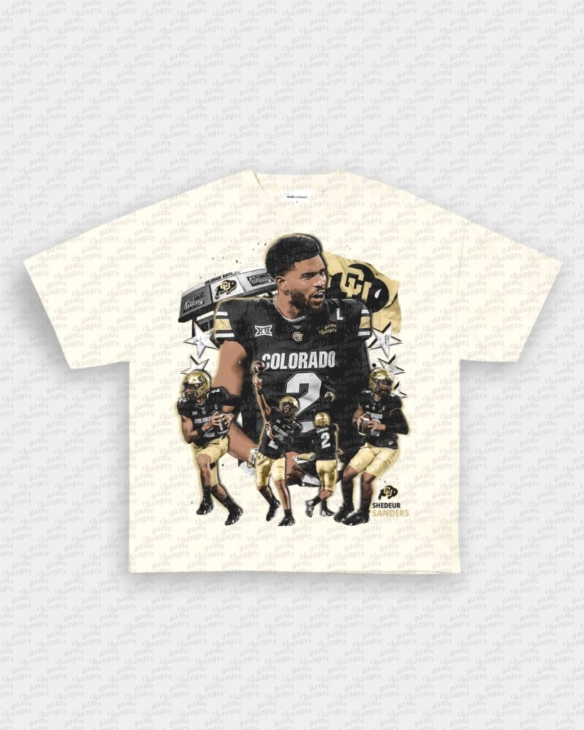 SHEDEUR SANDERS V3 TEE - VIP - GAME CHANGERS - GAME CHANGERS GRAPHIC TEE