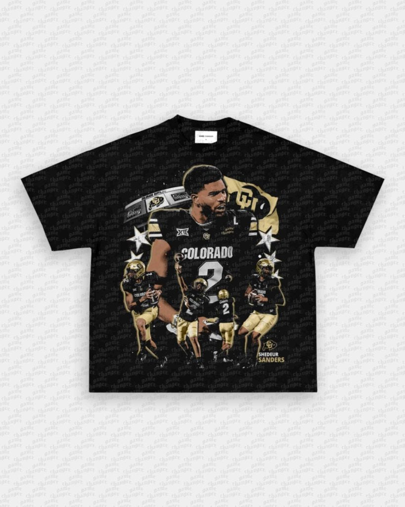 SHEDEUR SANDERS V3 TEE - VIP - GAME CHANGERS - GAME CHANGERS GRAPHIC TEE