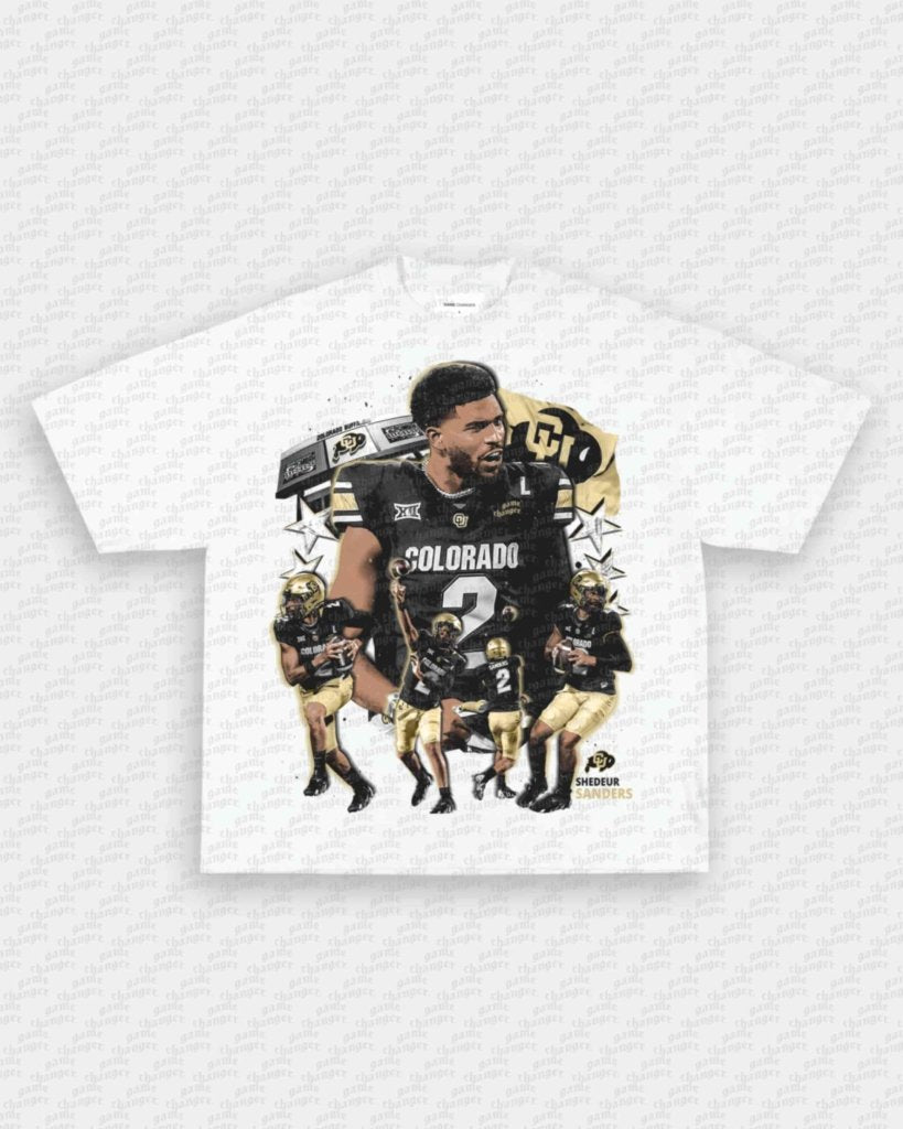 SHEDEUR SANDERS V3 TEE - VIP - GAME CHANGERS - GAME CHANGERS GRAPHIC TEE