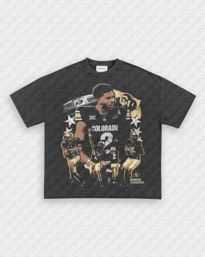 SHEDEUR SANDERS V3 TEE - VIP - GAME CHANGERS - GAME CHANGERS GRAPHIC TEE
