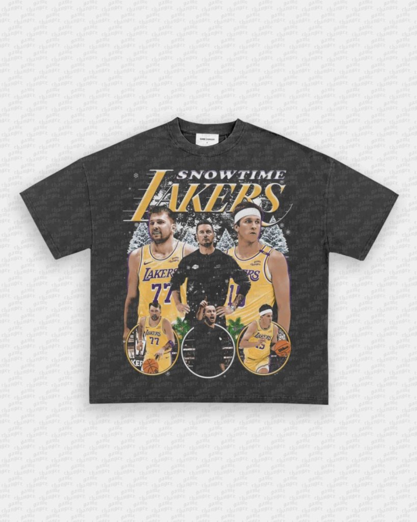 SNOWTIME LAKERS TEE - VIP - GAME CHANGERS - GAME CHANGERS GRAPHIC TEE